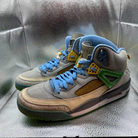 Size 13 Jordan Spizike Mens‎ Mid Top Lace Up Basketball Sneakers 315371-056 - Picture 5 of 9